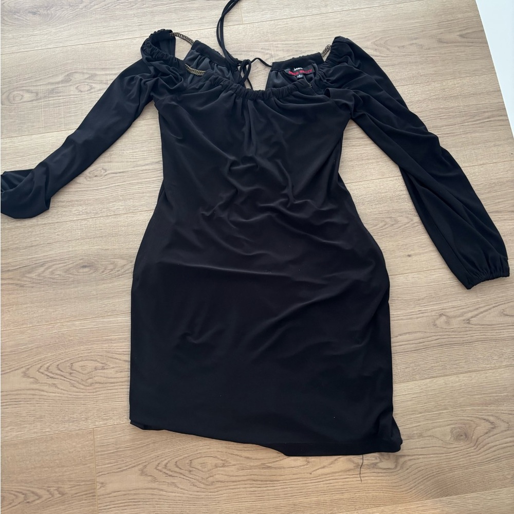 Miss Sixty Black Long Sleeve Dress - Picture 1 of 3